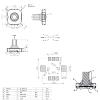 DWBPGVUN 10PC A07-02 Five-Way Switch with U-Shaped feet FT-002 TV keypad 7 * 7 * 5 view 3