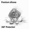 Geiomoo Silicone Case for Nothing Ear (3), Soft Flexible Scratch Resistant Protective Cover with Carabiner (Clear) view 4