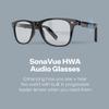 Harmonix SonaVue Smart Glasses, Bluetooth Audio Glasses with Open-Ear Sound, 1.5D Progressive Readers, Black view 4