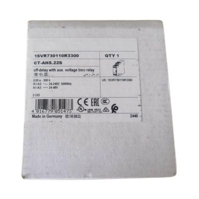 1 PCS New CT-AHS.22S 1SVR730110R3300 Factory Packing with Warranty CTAHS.22S 1SVR730110R3300
