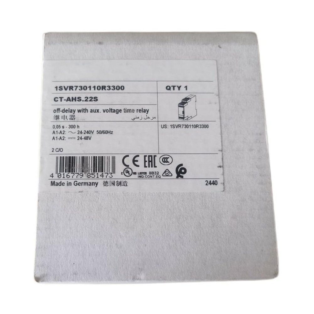 1 PCS New CT-AHS.22S 1SVR730110R3300 Factory Packing with Warranty CTAHS.22S 1SVR730110R3300