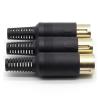 3pcs/lot DIN Male Cable Connector 5 Pin with Handle view 4