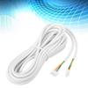 4 25 m 03. mm Round Flexible Copper Cable, Video Intercom Cable, White Insulation with Pre Connected Connectors, Copper Wire for Video Door Phone System view 3