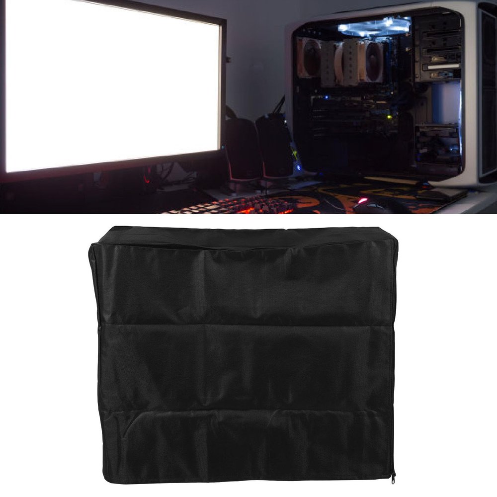 BAFOVY Computer CPU Dust Cover PC Dust Cover Computer Host Protector Water Oxford Cloth with for Desktop PC Tower 62x26x52cm