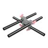 15mm Aluminum Camera Rails Extension Rods M12x1.75 Threaded Connector for DSLR Shoulder Mount Studio Photography Lightweight Camera Matte Box view 2