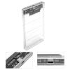 25. Inch USB 31. Type C to Hard Drive Enclosure, External Hard Disk for SSD , Transparent Shockproof ABS , Plug and Play Hot Swappable , Compatible view 3