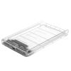 25. Inch USB 31. Type C to Hard Drive Enclosure, External Hard Disk for SSD , Transparent Shockproof ABS , Plug and Play Hot Swappable , Compatible view 4