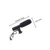 BRIGHTFUFU Professional Interview Microphone for DSLR Camera Camcorder Phone Lightweight Stereo Microphone with Long Pickup Distance Up to High-Sensitivity Directional Recording Wide view 2