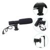 BRIGHTFUFU Professional Interview Microphone for DSLR Camera Camcorder Phone Lightweight Stereo Microphone with Long Pickup Distance Up to High-Sensitivity Directional Recording Wide view 4