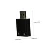 CONGARTENO Channel USB External Sound Card Aluminum Audio Adapter with Headphone and Microphone Jack Plug and Play No Driver Required for Laptop Desktop view 2