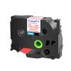 USUPERINK 1 Pack TZe-252 24mm 0.94 Laminated White Tape Compatible with Brother P Touch Label Tape 1 inch TZe TZ-252 TZe252 Red on White TZe TZ Label for PT-D600 PT-D610BT PT-P700 PT-P710BT view 1