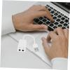 BRIGHTFUFU 2pcs USB Sound Card External Audio Adapter for Laptop and Desktop Independent Noise-reducing Channel Sound with Mic Input and Headphone Output Plug and Play No Driver Needed view 2
