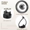 12/30Pcs Magnetic Cable Zip Tie Mounts Magnets Magnetic Cable Holder For Cable Management Wire Management Bases Wire Cable Clips(12pcs) view 4