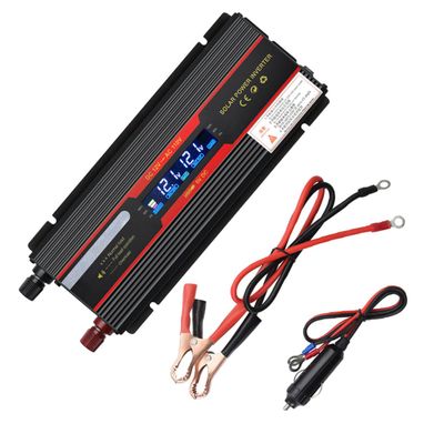 Anneome Car Power Inverter with LED Digital Display High-Efficiency to Dc to Ac Converter for Vehicle and Home Use Housing with Overload and Overvoltage Protection US Plug
