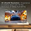 TCL 55" T7 4K QLED Google TV with 144Hz Gaming (55T7) view 4