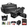 Canon LEGRIA HF G70 PAL UHD 4K Camcorder Bundle with 128GB Memory Card + Carrying Case + Cleaning kit + More view 1