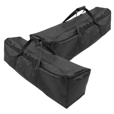 KONTONTY 2pcs Oxford Cloth Tripod Carrying Bags with Double Zipper Portable Lightweight Protective Storage Cases for Photography Equipment Handheld Design