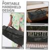 KONTONTY 2pcs Oxford Cloth Tripod Carrying Bags with Double Zipper Portable Lightweight Protective Storage Cases for Photography Equipment Handheld Design view 3