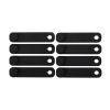 Cable Ties Rubber, Fit for MT07 MT09 MT03 MT10 MT125 Motorcycle Cable Organiser Wire Wire Fixing Straps (Black 8pieces) view 1