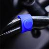 Cable Ties Rubber, Fit for MT07 MT09 MT03 MT10 MT125 Motorcycle Cable Organiser Wire Wire Fixing Straps (Black 8pieces) view 2