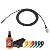 Sony ECM-90LM Ultra-Compact Dual-Diaphragm Electret Condenser Microphone  Professional Lavalier Mic for Film, Broadcast, Theater, & Interviews + Cable Ties + Microfiber Cloth + Microphone Cleaner view 1
