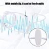 Security Headset with Flexible Tube and Comfortable Fit, 3.5mm Wired Earpiece with Mic for Event Staff (White) view 3