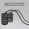Wisoqu Bone Conduction Swimming Headphones, with 8GB Memory, 5.0, MP3, 8 Hours Playtime, for Long Swims, with Sports Accessories view 3