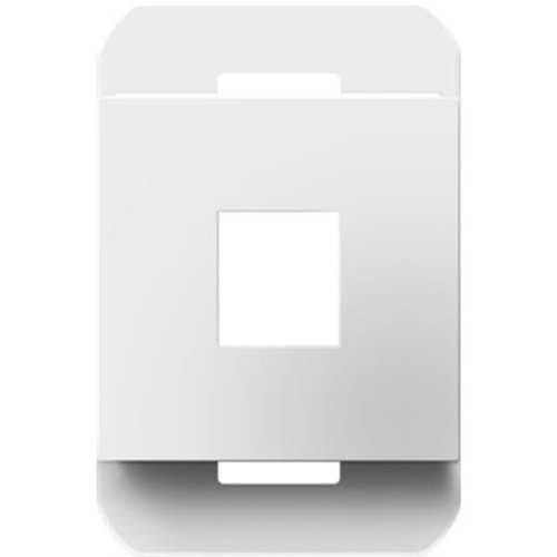 AC1PFW1 1-Port Keystone Frame, White