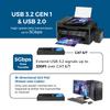 OREI USB 3.2 Over Ethernet HDbaseT Cat6 Extender LAN Upto 330 Feet - Dual Host Extends 2X USB-C/ 2X USB-A Signal Over LAN Ethernet - RS-232, PoC, Supports All Operating System view 4