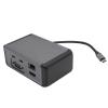 12 in 1 USB C Hub, Aluminum Alloy Type C Docking Station, PD30. 100W Charging, 4K UHD, USB30. Ethernet Adapter, Vertical Desktop Docking Station for Laptop Computer view 2