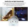 Atyhao 180 Degree PIR Motion Sensor Switch, Infrared Motion Detector with Adjustable Time Delay 5s-10min & Light Sensitivity for Indoor Outdoor Lighting (White) view 4