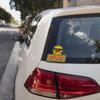3 Pcs Non-Magnetic Student Driver Sticker Cute Duck Car Magnets Student Driver Sign Car Bumper Student Driver Funny New Driver Decals for Car Laptop Water Bottle Phone Case Helmet Gifts (7 inches) view 3