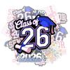(10pcs) Senior 2026 Sticker Pack, Waterproof Sticker for High School Graduating Students, College Student Decoration Graduation Class of 2026 Gifts for Kindle Planner Tablet (Senior 1, 5 inches) view 2