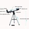 Binoculars for Adults, Astronal Telescope, 360/50mm Refractor Telescope 90X Zoom Monocular Telescope 240 Degrees Rotate with Tripod for Beginners Kids Sky Stars Watching Binoculars view 2