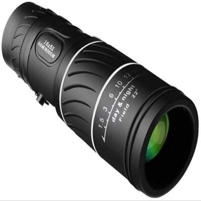 Binoculars for Adults, 16 X 52 High Over Binoculars Telescope Monocular 66/8000M Plastic Binoculars Outdoor Black Outdoor Sports Telescope Binoculars