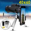 Binoculars for Adults, 40X60 Zoom Lens Mini Monocular Telescope with Tripod Phone Clip Handheld Binoculars for Outdoor Camping Binoculars view 2