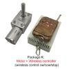 DC Worm Electronic Starter Geared Reducer JGY-370-M8 6-24V 6-150RPM Self-Lock Turbine M8 33mm Package B 6V 66pm view 4