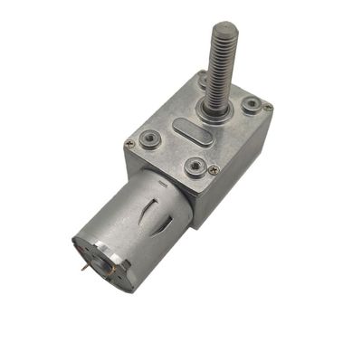 DC Worm Electronic Starter Geared Reducer JGY-370-M8 6-24V 6-150RPM Self-Lock Turbine M8 33mm Package B 12V 150pm