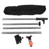 Adjustable Telescopic Pole 9.84FT | 6mm & 15.2mm Interface for Levels/Cameras/Projectors | Aluminum Alloy Mounting Rod with Portable Storage Bag | 3.0m Extension Pole view 1