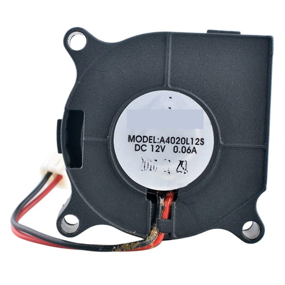 1pc A4020L12S 4cm Diameter 40mm Blower Fan 40x40x20mm DC12V 0.06A 2-Pin Centrifugal Cooling Fan