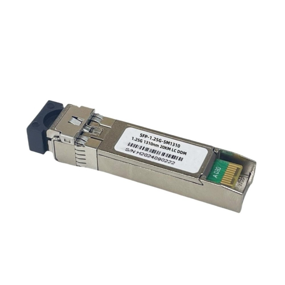 1.25G SFP Fiber Optical Transceiver Module Single Mode Dual LC 1310nm 20km(1PC 1310nm 20KM)