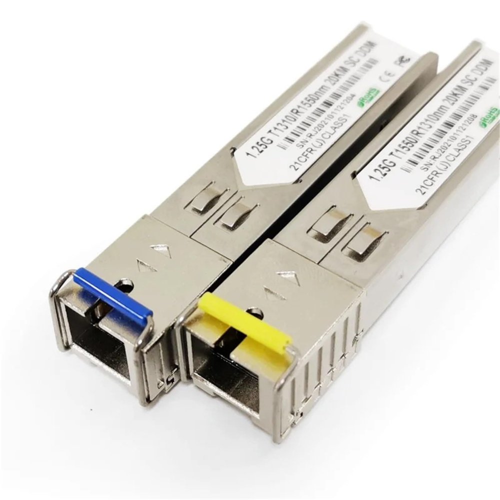 1.25G SFP Module Fiber Optical Transceiver Module Simplex SC SM 1310nm/1550nm 20KM