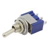 BHUPWZE 10Pcs ON-Off-ON 3 Pin Position Latching Toggle Switch AC 125V/6A 250V/3A view 1