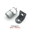 JGA25-310 Electronic Starter Gearbox Electronic Starter Gearbox Reversible Gear Package A 6v 8rpm view 3