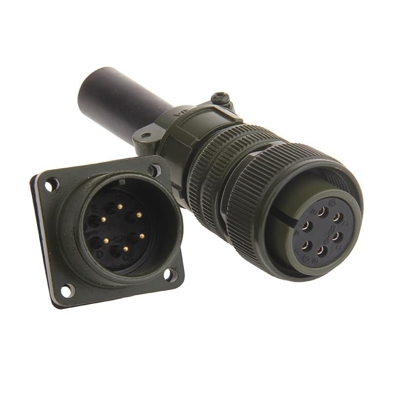 HTUOYSSM 1pc MS3106A Plug Hole U.S. Military Standard Aviation Plug Connector Socket