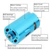 RS550 DC Electronic Starter 12-24V 15000-30000RPM High Speed Large Torque Motors view 4