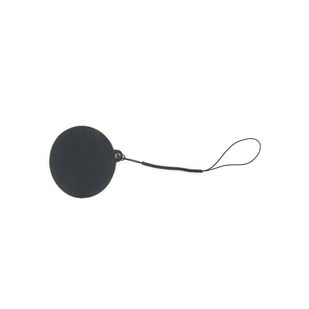 Leather Lens Cover AntiLoss Strap Secure Adhesive Backing Durability Lightweight For Camera Caps Accessories Cover Antiloss Strap