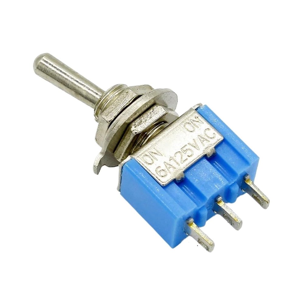 BHUPWZE 10pc/LOT MTS-102 3-Pin SPDT ON-ON 6A 125VAC Miniature Toggle Switches