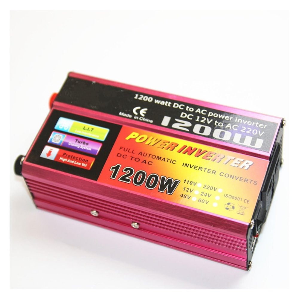 1200W Modified Wave car Inverter 12V/24V to 220V Power Converter(12V/24V 220V)