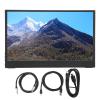 13 Inch Portable Monitor 1920x1080P Full HD IPS Display with HDR, Wide 16:9 Screen, Ultra Thin Design - Multi Speaker Audio, Split Screen Support for Work and Entertainment view 1